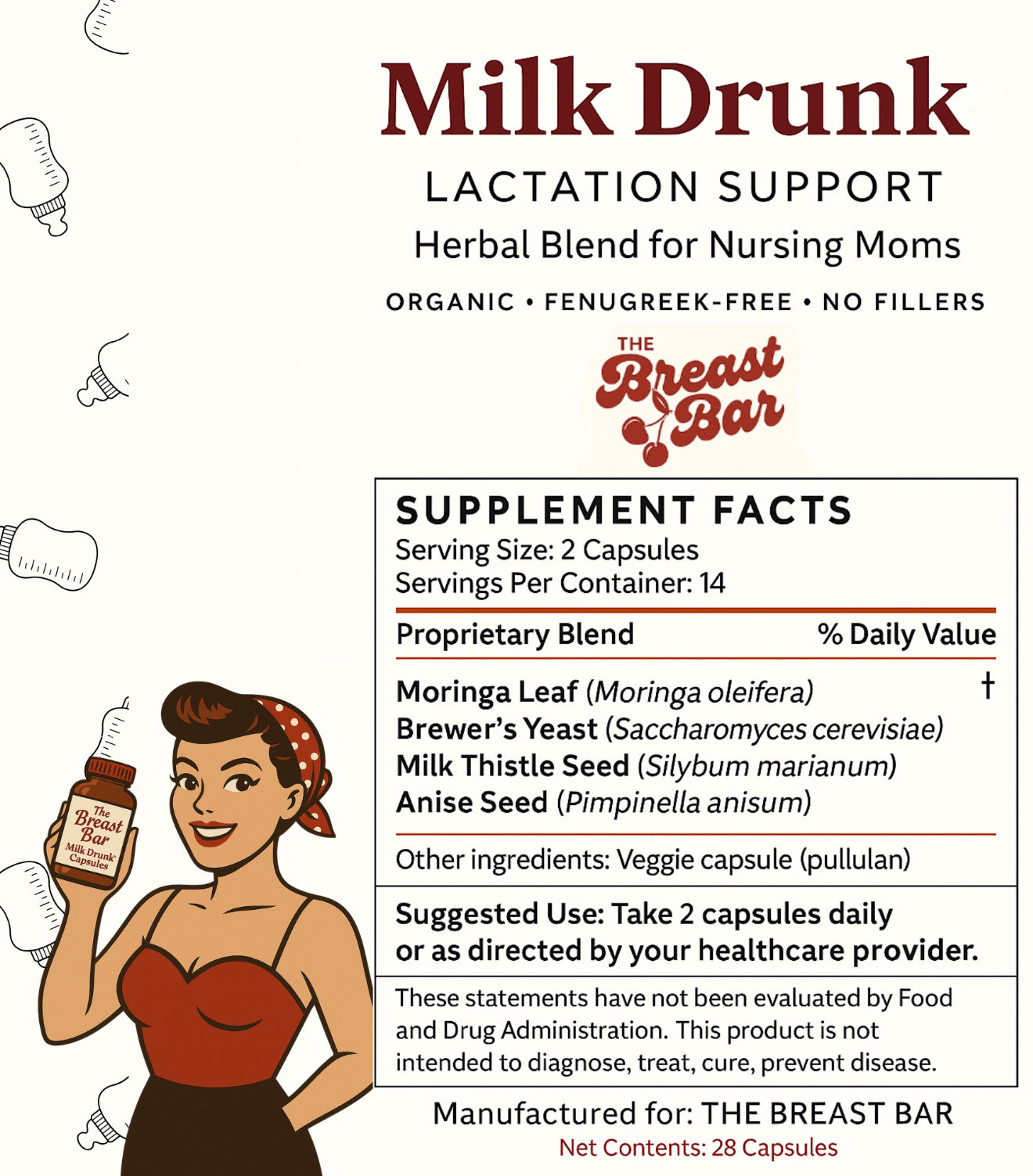 Milk Drunk Lactation Supplement